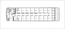 中型バス座席図