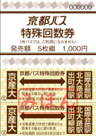 京都産業大学特殊回数券